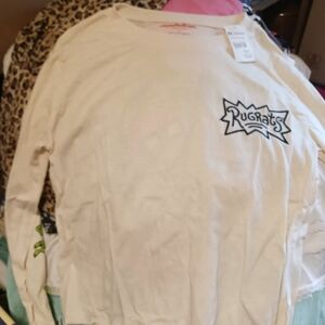 Nickelodeon Rugrats Cream Long Sleeve Tee